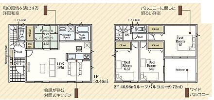 ルーフバルコニー面積：9.72ｍ2 