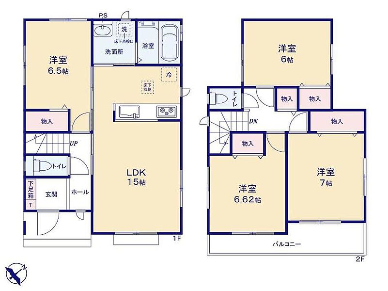 ハートフルタウン　笠間市旭町９期  A号棟