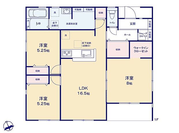 ２号棟
価格： 2490万円間取り： 3LDK土地面積： 283.9m2建物面積： 83.63m2