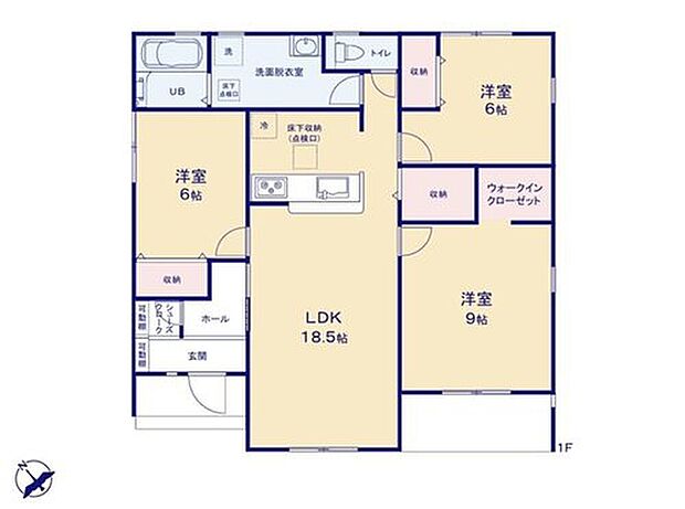(３号棟)、価格2390万円、3LDK、土地面積326.62m2、建物面積90.26m2