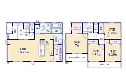 キッチン内の収納では物が溢れてしまう場合、パントリーがお勧めです！普段使わない、お運動会用の大きなお弁当箱や重箱、スポンジや洗剤といった消耗品、食品以外にもキッチン関係なんでも収納出来ます！ 