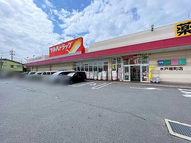 ツルハドラッグ水戸堀町店(約680m)
