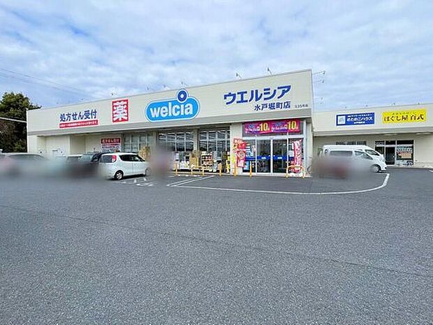 ウエルシア水戸堀町店（約300m）