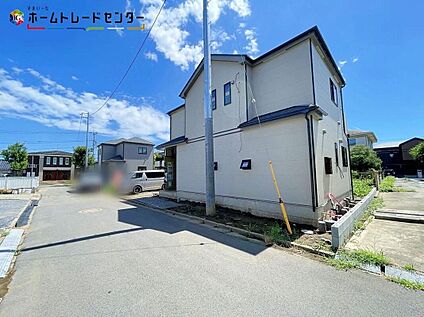 A号棟前面道路含む現地写真