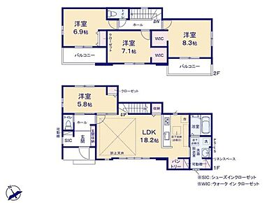 調味料・缶詰・乾物・飲料などを一か所にまとめて収納でき、作業台や冷蔵庫周りが散らかりにくくなるパントリー♪水や非常食、トイレットペーパーなどの防災用品を保管でき、安心感が高まります！ 