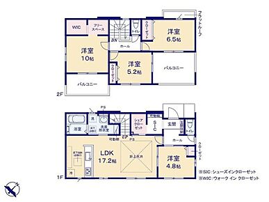 リビング階段は、開放感を生み出しお洒落な空間を作り上げてくれます！動線がスムーズな機能性とインテリアのアクセントになるデザイン性の両面に魅力のある設備です！ 
