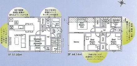 リビング続きの和室は開放的で機能的な癒し空間です！横になって休んだり、座卓テーブルを置いてセカンドリビングとしてお使いにもなれ、自由に活用できる特別なスペースです！ 