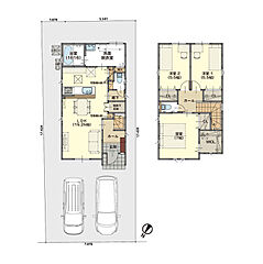 【白山市徳丸町A棟】ZEH仕様の高断熱・太陽光パネル5.64kw搭載の新築一戸建て その他