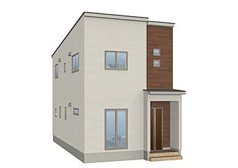 【白山市徳丸町B棟】ZEH仕様の高断熱・太陽光パネル5.64kw搭載の新築一戸建て 外観