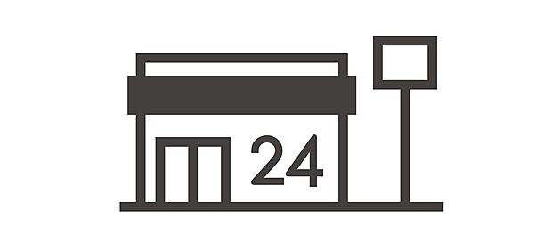 ファミリーマート金沢二万堂店（約350m）