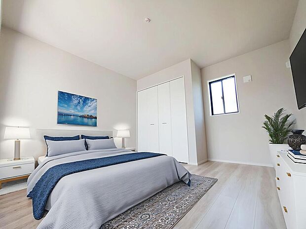 (1号棟)、価格4699万円、3LDK、土地面積97.43m2、建物面積98.41m2
※家具はCGでございます。