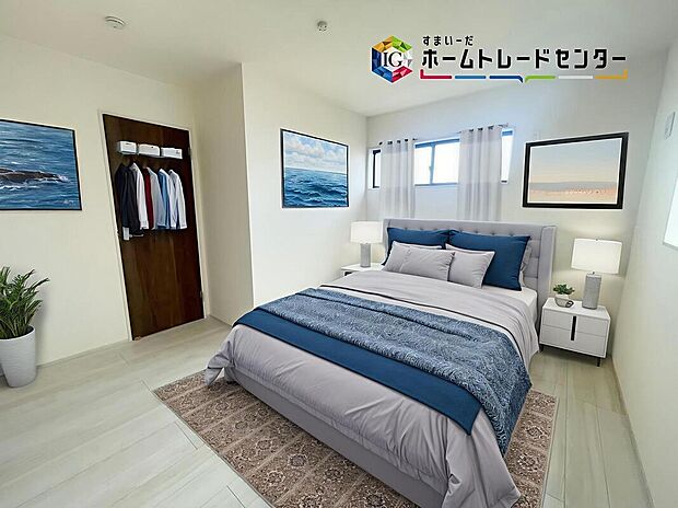 (3号棟)、価格3390万円、3LDK、土地面積278.46m2、建物面積98.54m2
※家具はCGでございます。