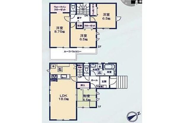 (1号棟)、価格4099万円、4LDK、土地面積149.6m2、建物面積105.99m2