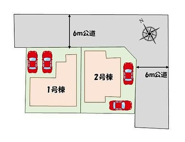 【全体区画図】子育てするにはぴったりゆとりのあるライフ生活を送れる住環境♪ぜひ環境の良さをお客様の目でお確かめください♪