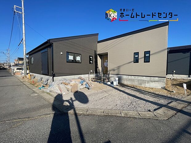 【現地外観写真】◆平日・お仕事帰りなど、いつでもご案内させていただきます！デザイン・目に見える設備面も大切ですが、耐震構造で地震に強い家の為、次代へ繋ぐ強固な住宅です。