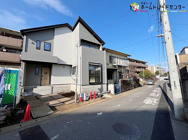 【 前面道路含む現地写真】◆休日にご家族揃ってご見学はいかがでしょうか♪実際の現地を見てみると図面などではわからない、新たな発見もありますのでまずはお気軽にお問い合わせください♪