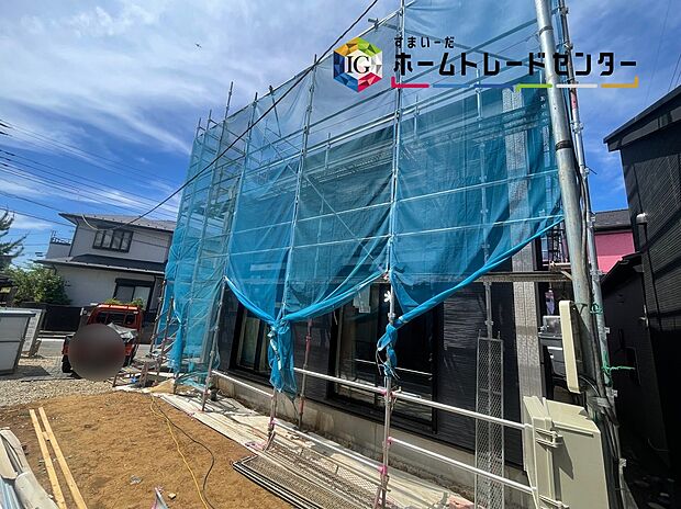 【現地外観写真】◆耐震性能にこだわるお家です！お客様のすまいと安全を守る大切な住宅だからこそ、実際の建物の作りと安心感をぜひ現地にてご体感ください！ご見学予約受付です！