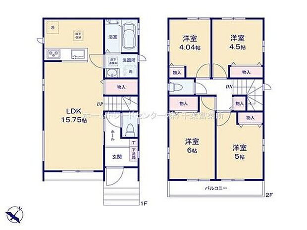【4LDK】ご家族が集う空間と、個の時間を大切にする居室をしっかり分け合える2階4居室プラン♪
リビングイン階段なら、毎日大切な家族とのコミュニケーションがとれる家族想いの間取り♪