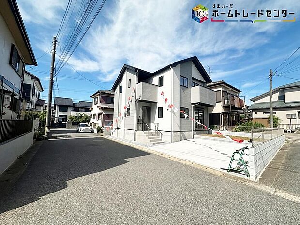 【前面道路含む現地写真】◆休日にご家族揃ってご見学はいかがでしょうか♪実際の現地を見てみると図面などではわからない、新たな発見もありますのでまずはお気軽にお問い合わせください♪