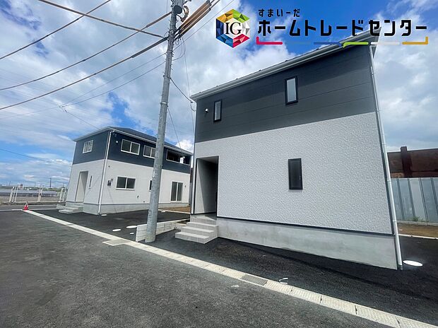 【現地外観写真】◆耐震性能にこだわるお家です！お客様のすまいと安全を守る大切な住宅だからこそ、実際の建物の作りと安心感をぜひ現地にてご体感ください！ご見学予約受付です！