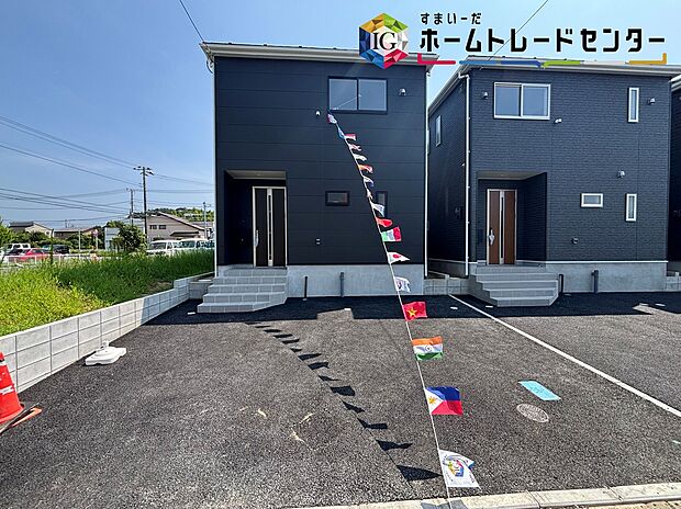 【現地外観写真】◆平日・お仕事帰りなど、いつでもご案内させていただきます!デザイン・目に見える設備面も大切ですが、耐震構造で地震に強い家の為、次代へ繋ぐ強固な住宅です。