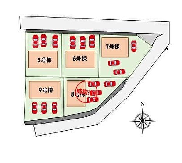 【全体区画図】【本日御案内可能です♪】平日・土日祝日やお仕事帰りなどお客様のご都合に合わせて、営業スタッフが誠心誠意真心込めて御対応してます♪お気軽にお問い合わせください♪