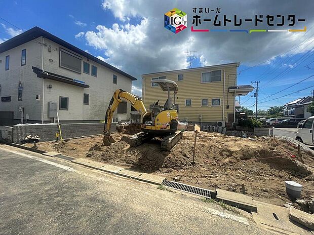 【前面道路含む現地写真】◆資料送付・ご見学即対応!ご不明点等、スタッフがしっかりと説明させていただきますので、安心して現地をご覧ください♪