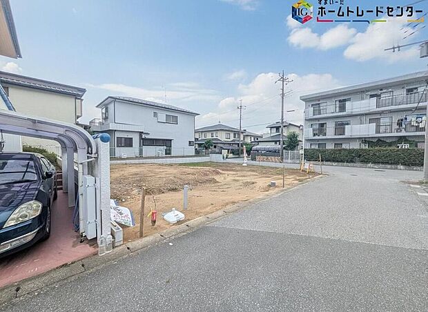 【現地外観写真】◆耐震性能にこだわる「飯田グループ」の家です!お客様のすまいと安全を守る大切な住宅だからこそ、実際の建物の作りと安心感をぜひ現地にてご体感ください!ご見学予約受付です!