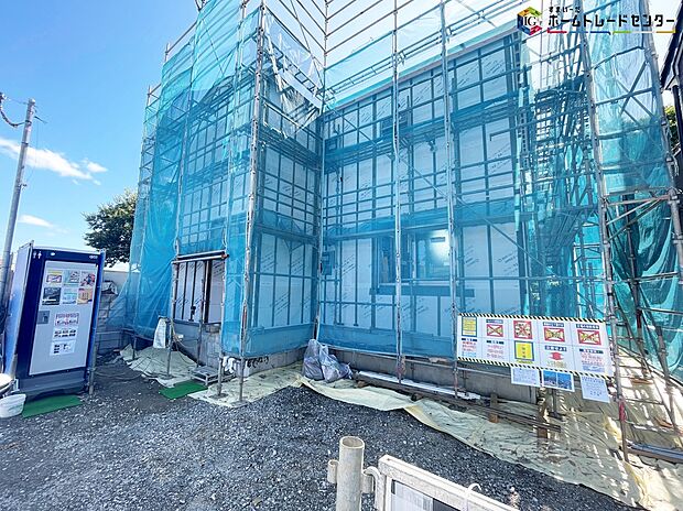 【現地外観写真】◆休日にご家族揃ってご見学はいかがでしょうか♪実際の現地を見てみると図面などではわからない、新たな発見もありますのでまずはお気軽にお問い合わせください♪