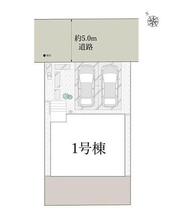 【≪全体区画図≫】カースペース2台分♪