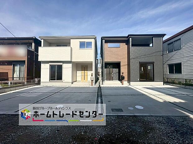 ３・４号棟
全４棟、堂々完成しました！ぜひ現地にて、実際の建物・街並み・日当たり等ご確認下さい♪お問い合わせはお気軽に☆