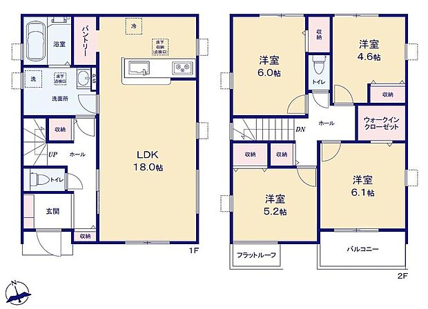 (2号棟)、価格2780万円、4LDK、土地面積160.44m2、建物面積102.06m2