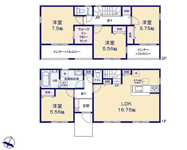 (3号棟)、価格3280万円、4LDK、土地面積150.59m2、建物面積112.21m2