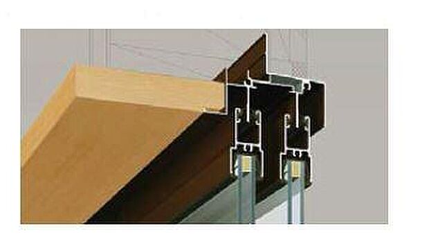 【複層ガラス】複層ガラスを標準採用しています。断熱効果を高めます。