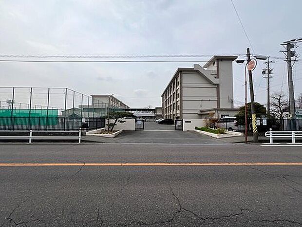 一宮市立葉栗中学校(約800m)