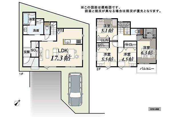 7号地 間取り図