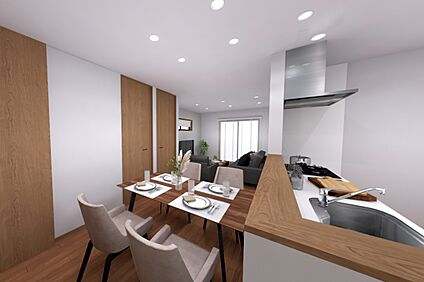 4号地　LDKイメージCG