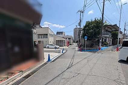 前面道路
