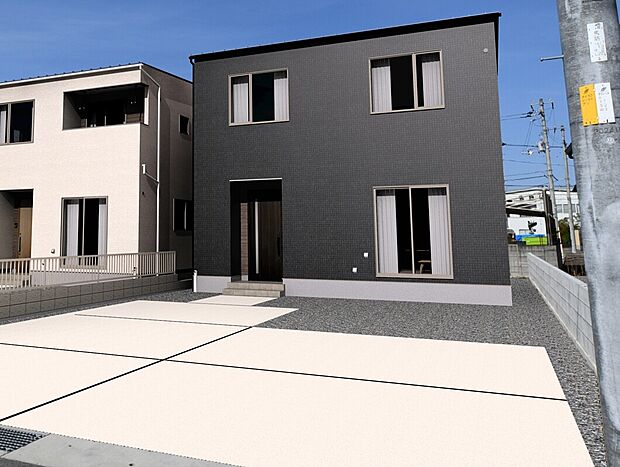 6台分は十分駐車できるカースペース。間取は3LDKと、プライベートスペースをしっかり確保しつつ、楽しい家族団らんもできる広々19.2帖のLDKがある住まいです♪ ※画像はイメージです。