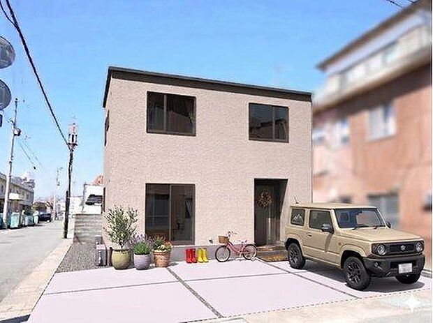 3台分は十分駐車できるカースペース。間取は4LDKと、プライベートスペースをしっかり確保しつつ、楽しい家族団らんもできる広々19.2帖のLDKがある住まいです♪ ※画像はイメージです
