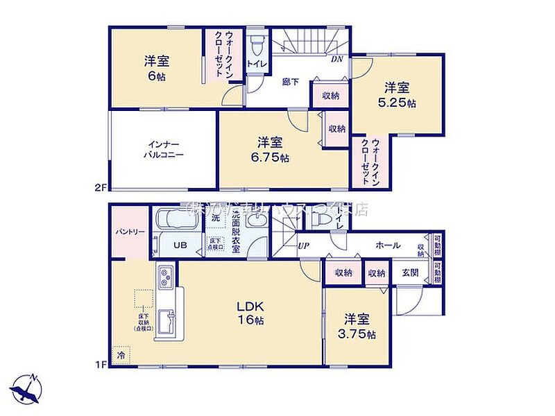 1号棟　間取図