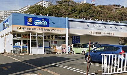 ハックドラッグ野比店 749m
