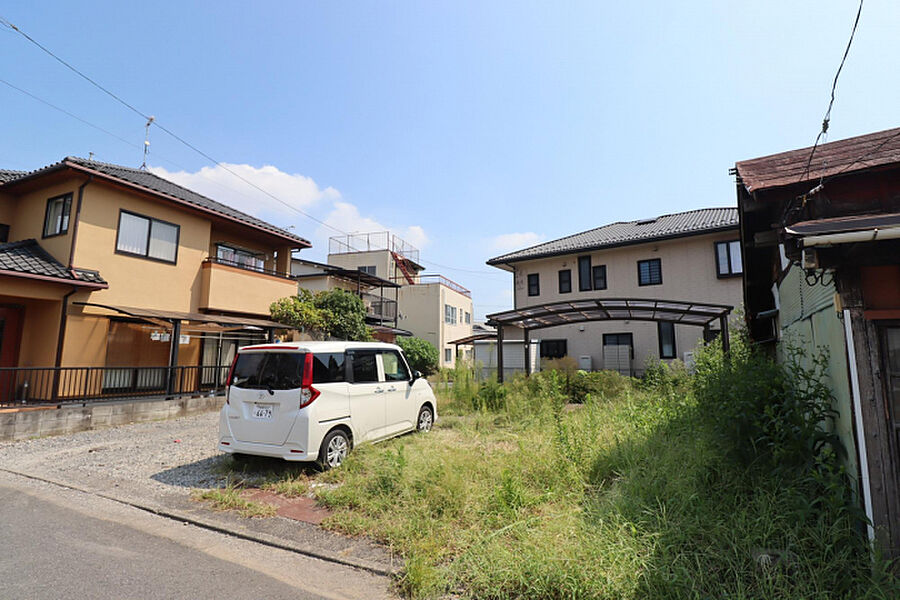 前面道路　