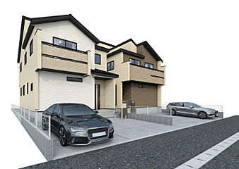 ブルーミングガーデン 宇都宮市清原台1丁目2棟 外観