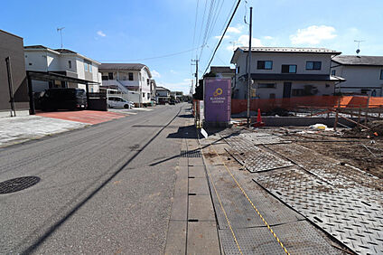 外観（基礎工事中）