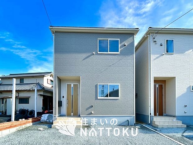 【現地写真(外観)【1号地】】耐震等級最高「3」取得で基準の1.5倍の性能・耐震強度で安心できます。