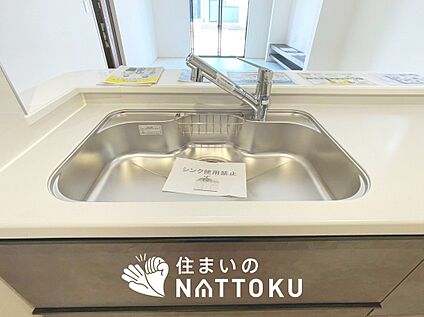 浄水器内臓型ハンドシャワー付シンク