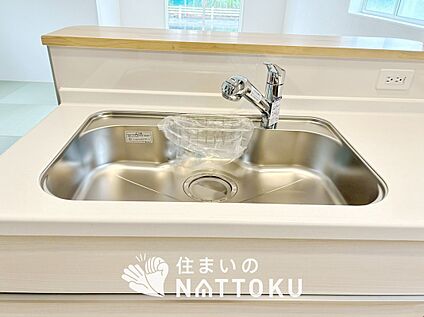 浄水器内臓ハンドシャワー付シンク