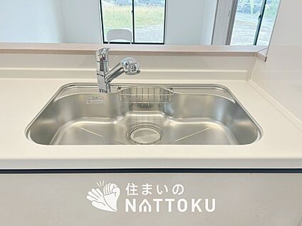浄水器内臓ハンドシャワー付シンク