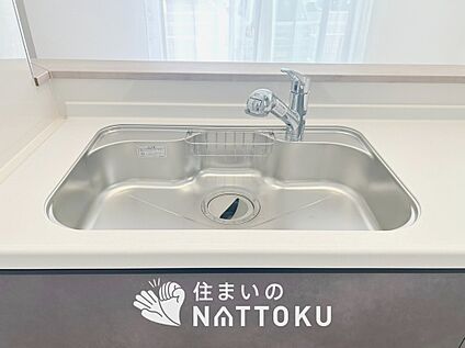 浄水器内臓ハンドシャワー付シンク